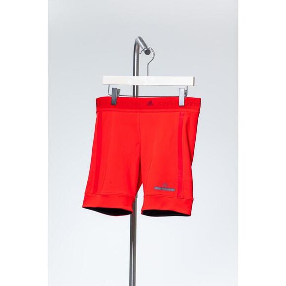 Stella McCartney X Adidas Bright Red Athletic Fleece Lined Short - Picture 1 of 4